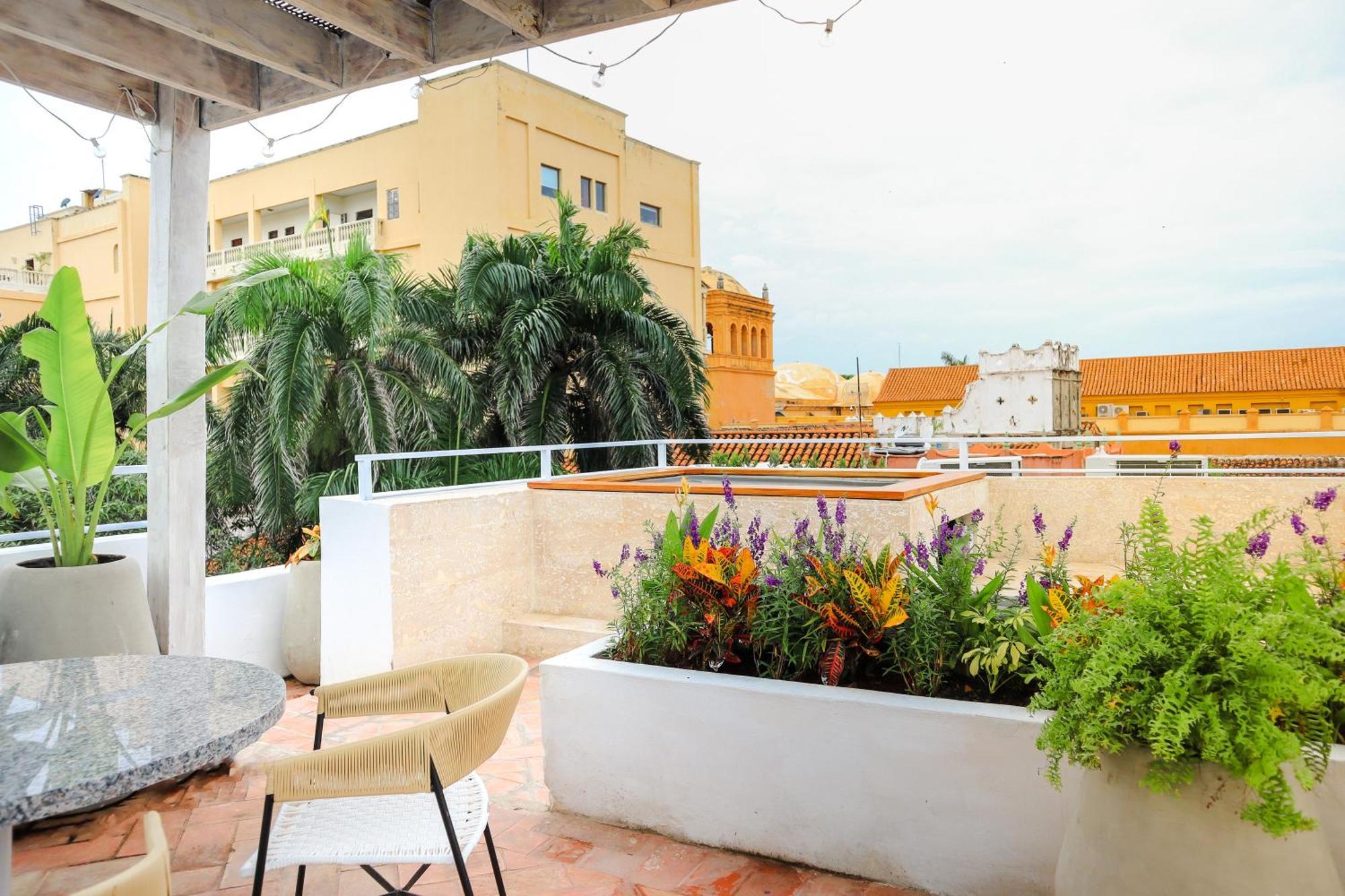 Hotel Casa La Mantilla By Faranda Boutique Cartagena Exteriör bild