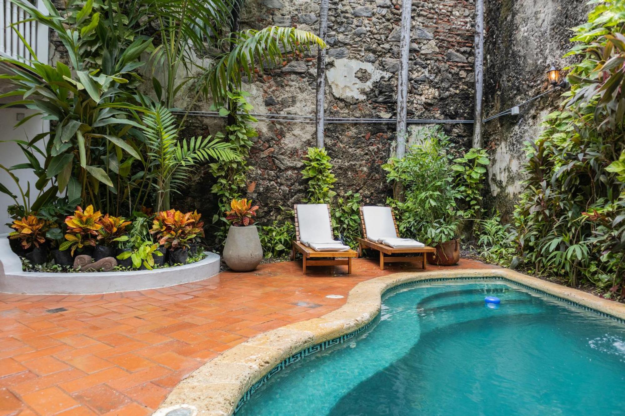 Hotel Casa La Mantilla By Faranda Boutique Cartagena Exteriör bild